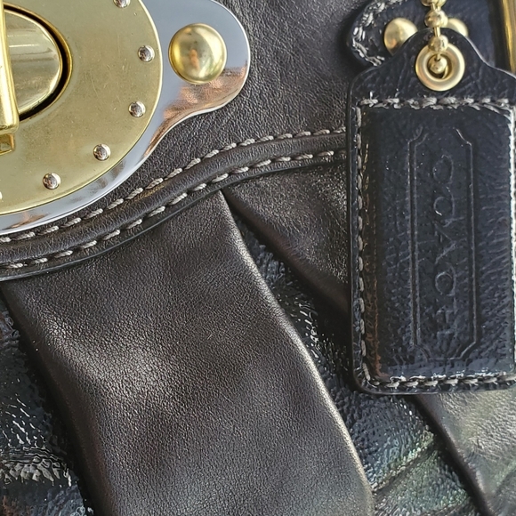 RARE Coach Purse Tote Bag - Picture 11 of 13